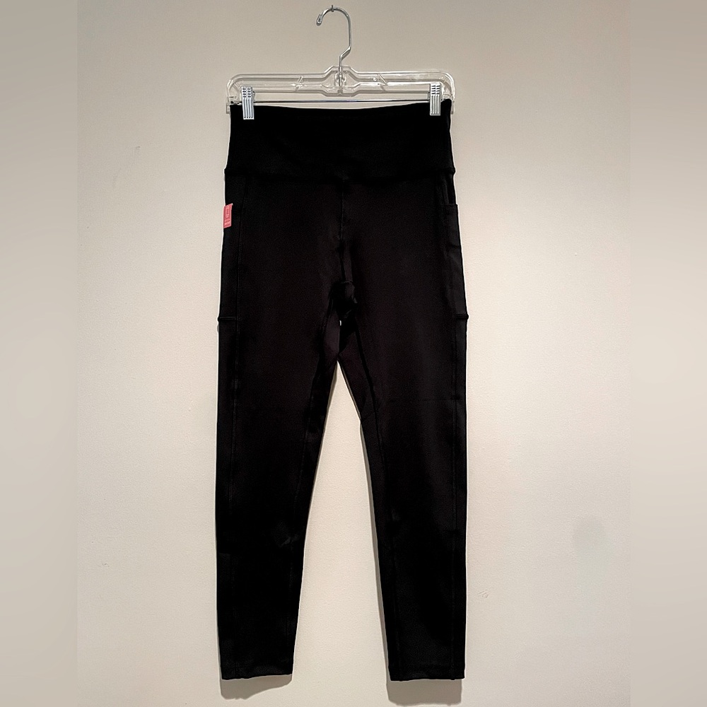 Marika Women’s Tummy Control Dry Wik Leggings Black Size L NWT